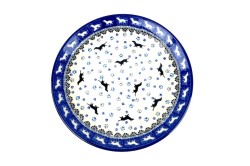 Bunzlau Ontbijtbordje 2151X Teckel Ontbijtborden